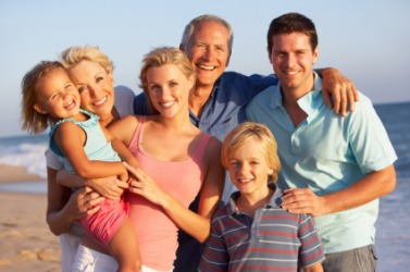 These people are all relatives. These people are all relatives.