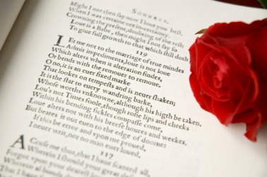 A Shakespearean sonnet. A Shakespearean sonnet.