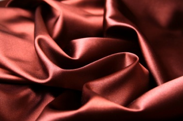 Satin has a smooth texture. Satin has a smooth texture.