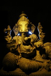 Ganesha is a Hindu god. Ganesha is a Hindu god.
