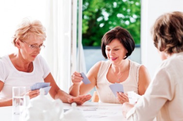 This group of women can be called a klatch. This group of women can be called a klatch.