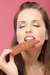 A chocoholics rapture. A chocoholics rapture.