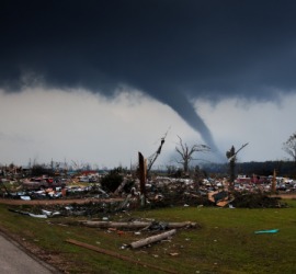 This tornado is having disastrous results. This tornado is having disastrous results.