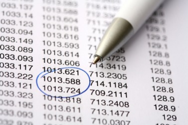 The item circled is a decimal number. The item circled is a decimal number.
