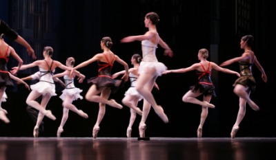 A ballet performance is one form of entertainment. A ballet performance is one form of entertainment.