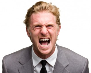 This man is livid. This man is livid.