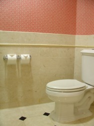 A toilet. A toilet.