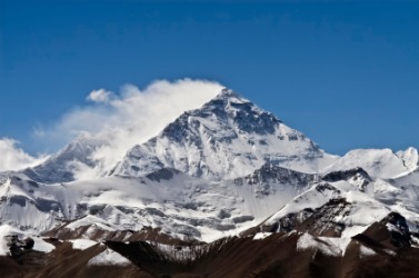 Mount Everest is an example of extreme height. Mount Everest is an example of extreme height.