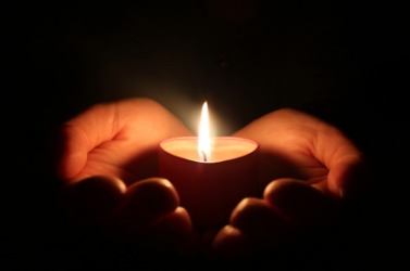 The light from this candle is measured in lumens. The light from this candle is measured in lumens.