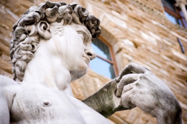 This statue was created during a period of time called the Renaissance. This statue was created during a period of time called the Renaissance.