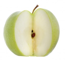 The core of an apple is where the seeds are. The core of an apple is where the seeds are.