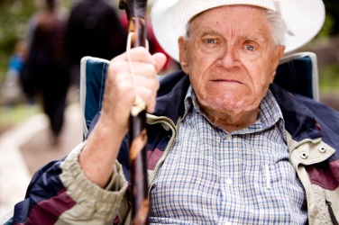 You might call him an old fogey. You might call him an old fogey.
