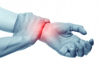 This wrist is painful. This wrist is painful.