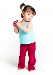 A cute little tot. A cute little tot.