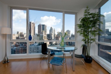 A penthouse apartment in the city. A penthouse apartment in the city.