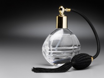 A bottle of perfume A bottle of perfume