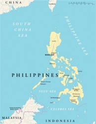 Map of the Philippines. Map of the Philippines.