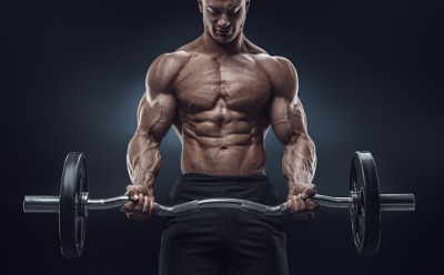 The body builder's physicality implied that he spend many hours at the gym. The body builder's physicality implied that he spend many hours at the gym.