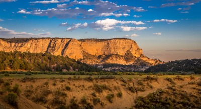 This particular rock formation in Utah is an example of a plateau. This particular rock formation in Utah is an example of a plateau.