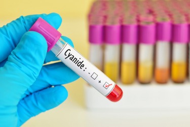 Cyanide is a poison that can be life threatening. Cyanide is a poison that can be life threatening.