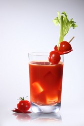 A bloody mary. A bloody mary.
