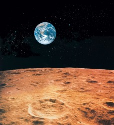 A view of earth from space. A view of earth from space.