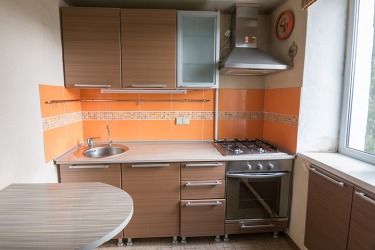 An example of a Pullman kitchen An example of a Pullman kitchen
