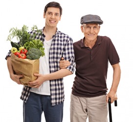 Scott is the quintessence of altruism because he drives his elderly neighbor to the market every week. Scott is the quintessence of altruism because he drives his elderly neighbor to the market every week.