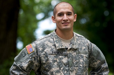 He chose to re-up for another four years of military service because he felt it was important to serve his country. He chose to re-up for another four years of military service because he felt it was important to serve his country.