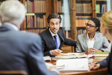 The lawyers in the case discuss the recrimination made by the opposing council's client. The lawyers in the case discuss the recrimination made by the opposing council's client.