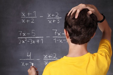 The math problem was challenging for him, but he was confident that he could solve it. The math problem was challenging for him, but he was confident that he could solve it.