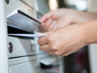 Tamara remitted payment in the drop box at her apartment complex. Tamara remitted payment in the drop box at her apartment complex.