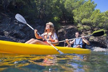 Mike and Karen rented a kayak for the day because they both enjoy outdoor adventures. Mike and Karen rented a kayak for the day because they both enjoy outdoor adventures.