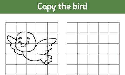 Can you replicate this bird drawing? Can you replicate this bird drawing?