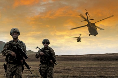 The military launched an air strike as reprisal for the enemy attack on their outpost. The military launched an air strike as reprisal for the enemy attack on their outpost.