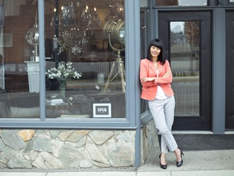Huan built a respectable home decor business despite the challenges she has faced. Huan built a respectable home decor business despite the challenges she has faced.