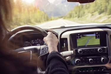 Most rental cars are retrofitted with GPS so that travelers are less likely to get lost. Most rental cars are retrofitted with GPS so that travelers are less likely to get lost.