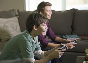 Conner reveres his older brother Tyler, so he tries to copy everything he does. Conner reveres his older brother Tyler, so he tries to copy everything he does.