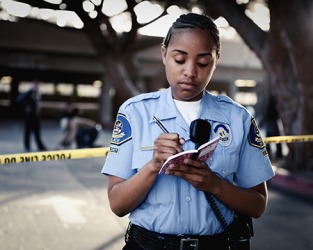Officer Meyers was still a rookie, but she was already respected by her superiors for her dedication. Officer Meyers was still a rookie, but she was already respected by her superiors for her dedication.