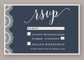 Guests invited to weddings are usually asked to RSVP to the event. Guests invited to weddings are usually asked to RSVP to the event.