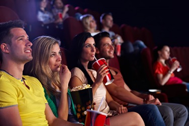 We did a quick saccade of the crowded movie theater in search of two open seats. We did a quick saccade of the crowded movie theater in search of two open seats.