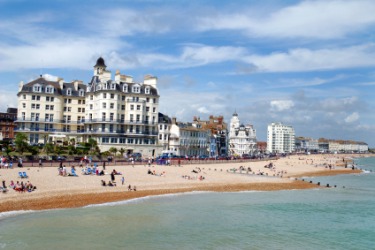 The seacoast town of Bournemouth. The seacoast town of Bournemouth.