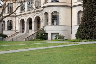 Part of the campus of the University of Washington. Part of the campus of the University of Washington.