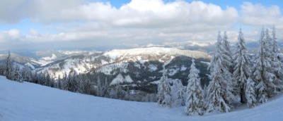 Winter in the Carpathian Mountains. Winter in the Carpathian Mountains.