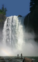 A cataract is a large waterfall. A cataract is a large waterfall.