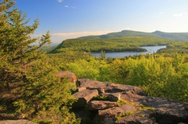 The Catskill Mountains in New York. The Catskill Mountains in New York.