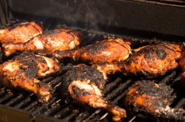 Chargrilled chicken legs. Chargrilled chicken legs.