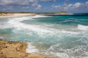 An Anguilla beach scene. An Anguilla beach scene.