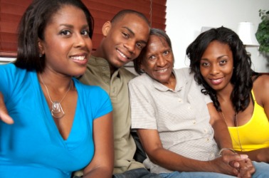 A close-knit family. A close-knit family.