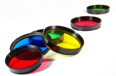 Several color filters used for photography. Several color filters used for photography.